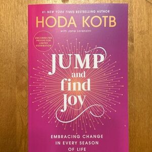 Jump and Find Joy Book by Hoda Kotb
